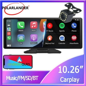 10.26 Inch Car Radio With Rear View Camera Wireless Carplay/Android Auto Touch Screen High-definition Large Screen AUX/USB/TF/Av Input Mirror Link