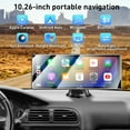 10.26" Portable Apple Carplay/Android Auto Car Stereo Radio HD Screen