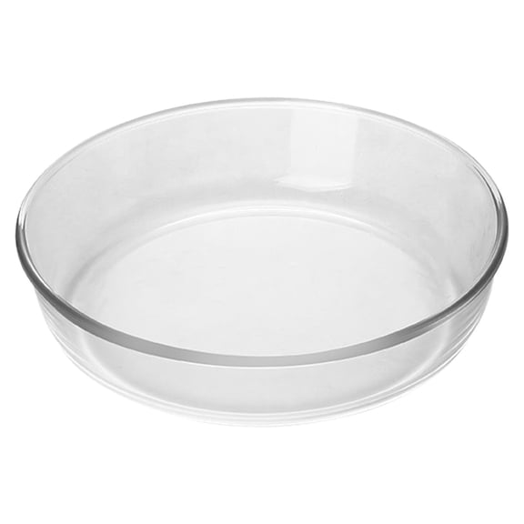 10.28x2.28 Inch Glass Deep Pie Dish for Baking Glass Baking Dish Clear and Durable Oven Baking Pie Pan Quiche Baking Dish Deep