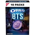 thumbnail image 1 of OREO BTS Sandwich Cookies, Limited Edition, 10 Snack Packs (2 Cookies Per Pack), 1 of 12