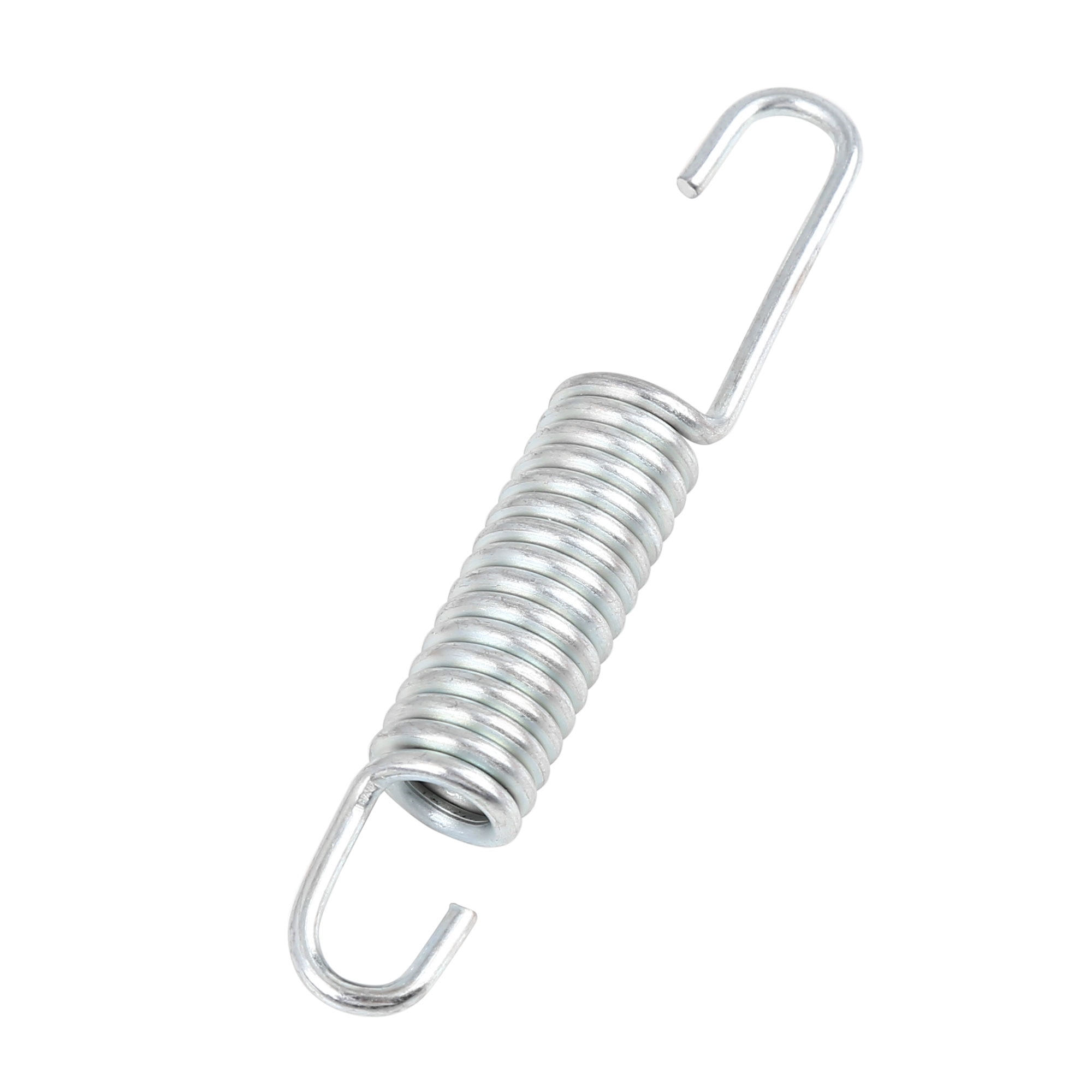 10.2cm Length Motorcycle Motorbike Silver Tone Side Bracket Kickstand Spring for GS125