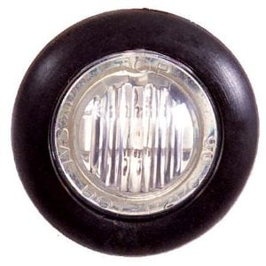 10-3/4" Clear Lens Amber LED Marker Lights 3 Bright CREE LED's