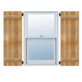 thumbnail image 1 of 10 3/4"W X 56"H Timbercraft Two 5 3/8" Boards Joined Board-N-Batten Shutters, Rough Sawn Western Red Cedar (Per Pair), 1 of 13