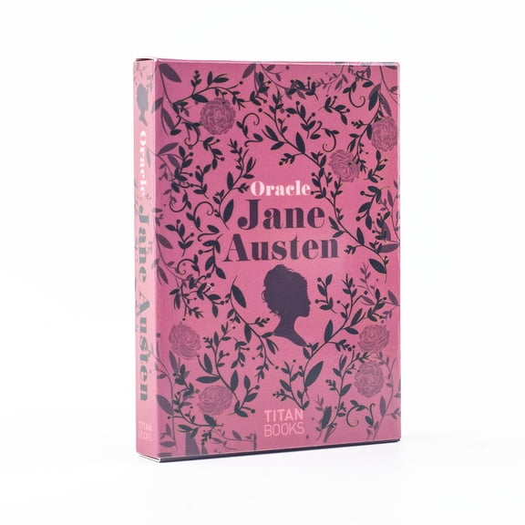 10.3*7.3cm Jane Austen Oracle Deck 40-Card Literary Divination Set, Regency-Style Illustration Tarot Cards