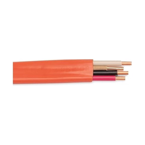 10/3 NM-B, Non-Mettalic, Sheathed Cable, Residential Indoor Wire, Used for Wiring Swiches, Outlets and Other Loads with Dry Applications (35Ft Cut)