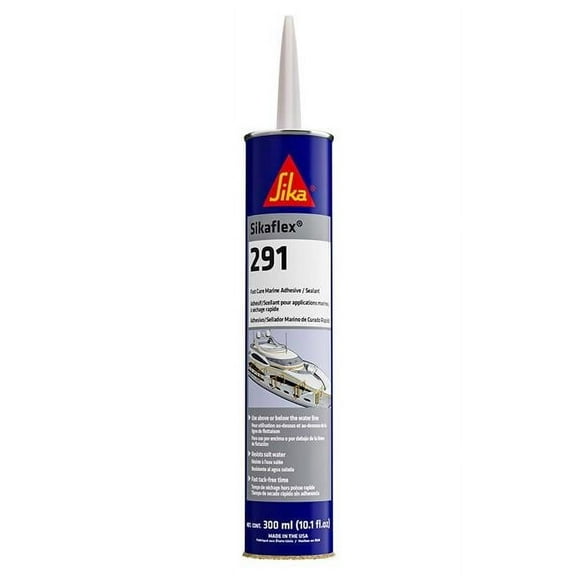 10.3 oz flex 291 Fast Cure Adhesive & Sealant Cartridge, White