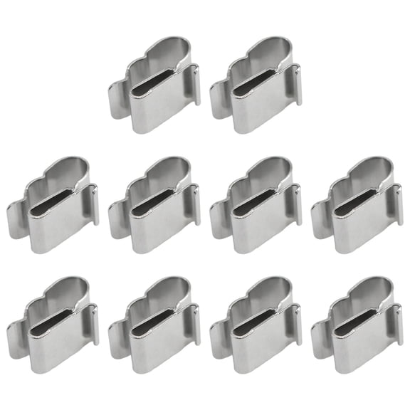 10*/30/100 Pcs Solar Panel Cable Clips For Home, Kayaks, Fishing Boats - Wire Clip Set\\\"
