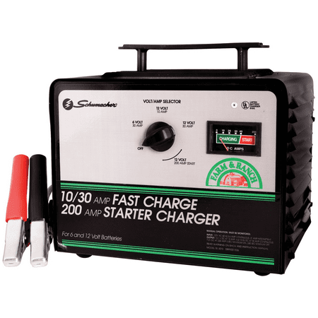 10/30/200 Amp 6/12 Volt Battery Charger