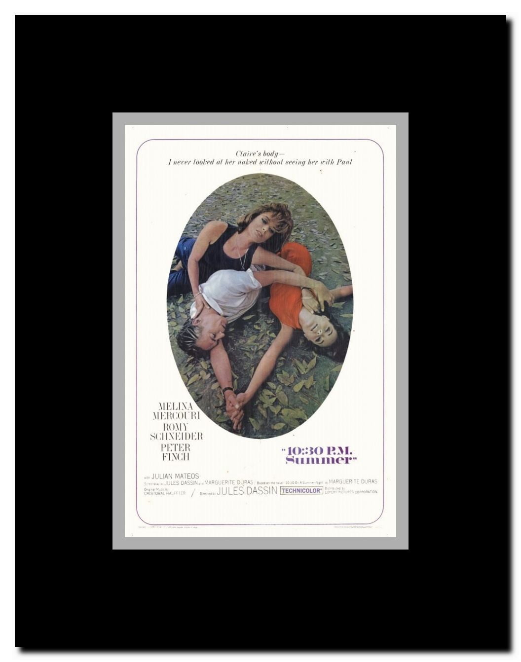 10:30 P.M. Summer Framed Movie Poster