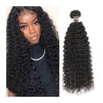 thumbnail image 1 of 10-30 inches Pre-Colored Peruvian Hair Weave Bundles Human Hair 1/3/4 Remy Bundles Hair Weft Curly Weave Hair Extensions, 1 of 6