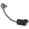 1030P Male 3Pin Plug To 1050R Female 3Prong Receptacle Socket