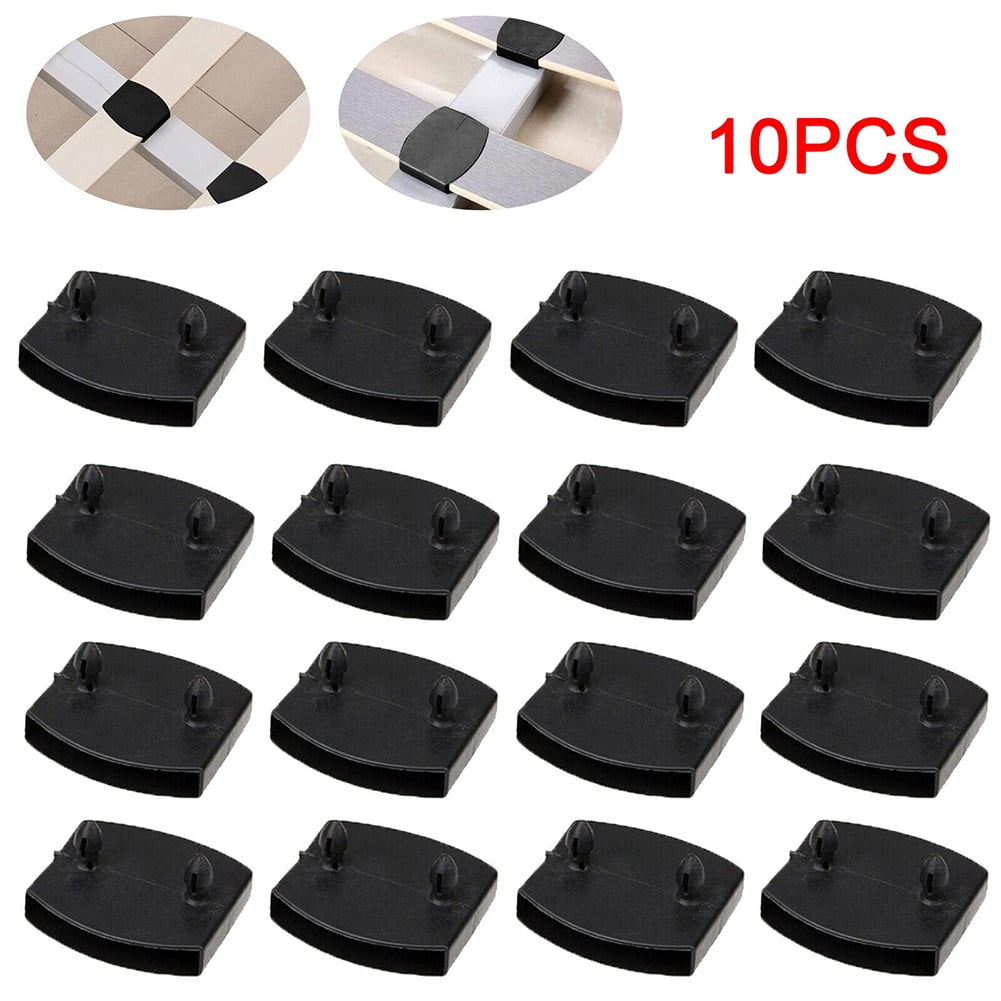 10/30Pcs Bed Slat Plastic Holders Cap Fixings Centre Ends Middle
