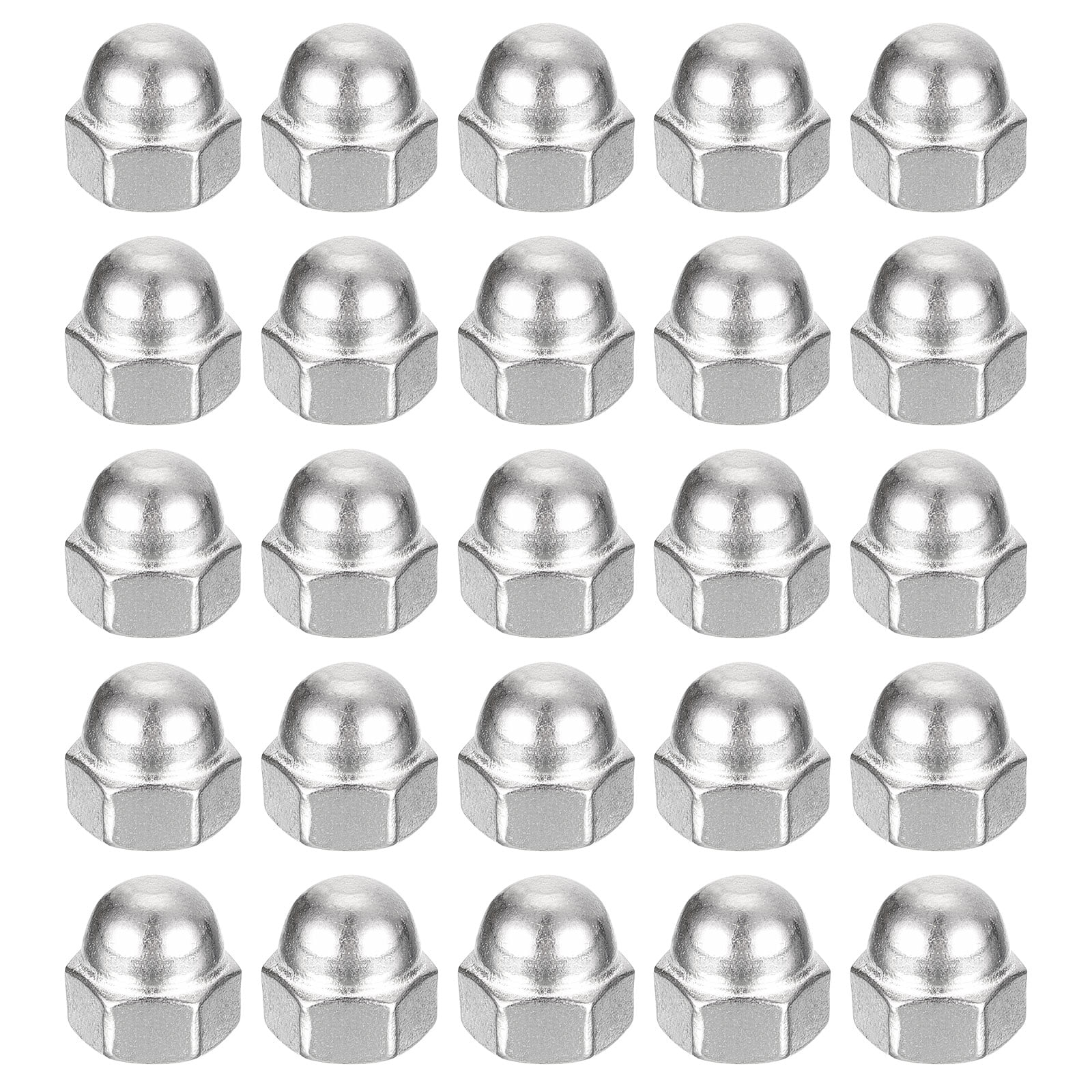 Brass Dome Nuts M3 M4 M5 M6 M8 – DIN1587 Acorn Cap Nuts, Pack Of 5/10/15, Polished Finish