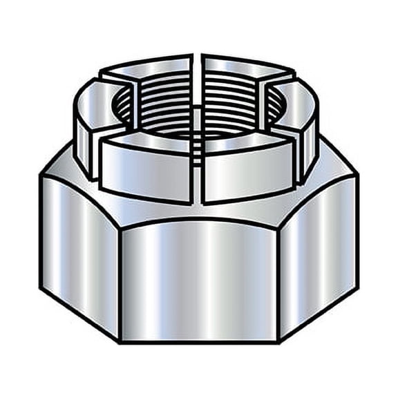 10-32 Flex Type Hex Lock Nut Full Height Light Cadmium and Wax (Pack Qty 1,000) BC-11NXL