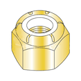 thumbnail image 1 of 10-32 Light Hex Standard / NM Nylon Insert Locknuts / Steel / Zinc Yellow (Quantity: 2,000 pcs), 1 of 1