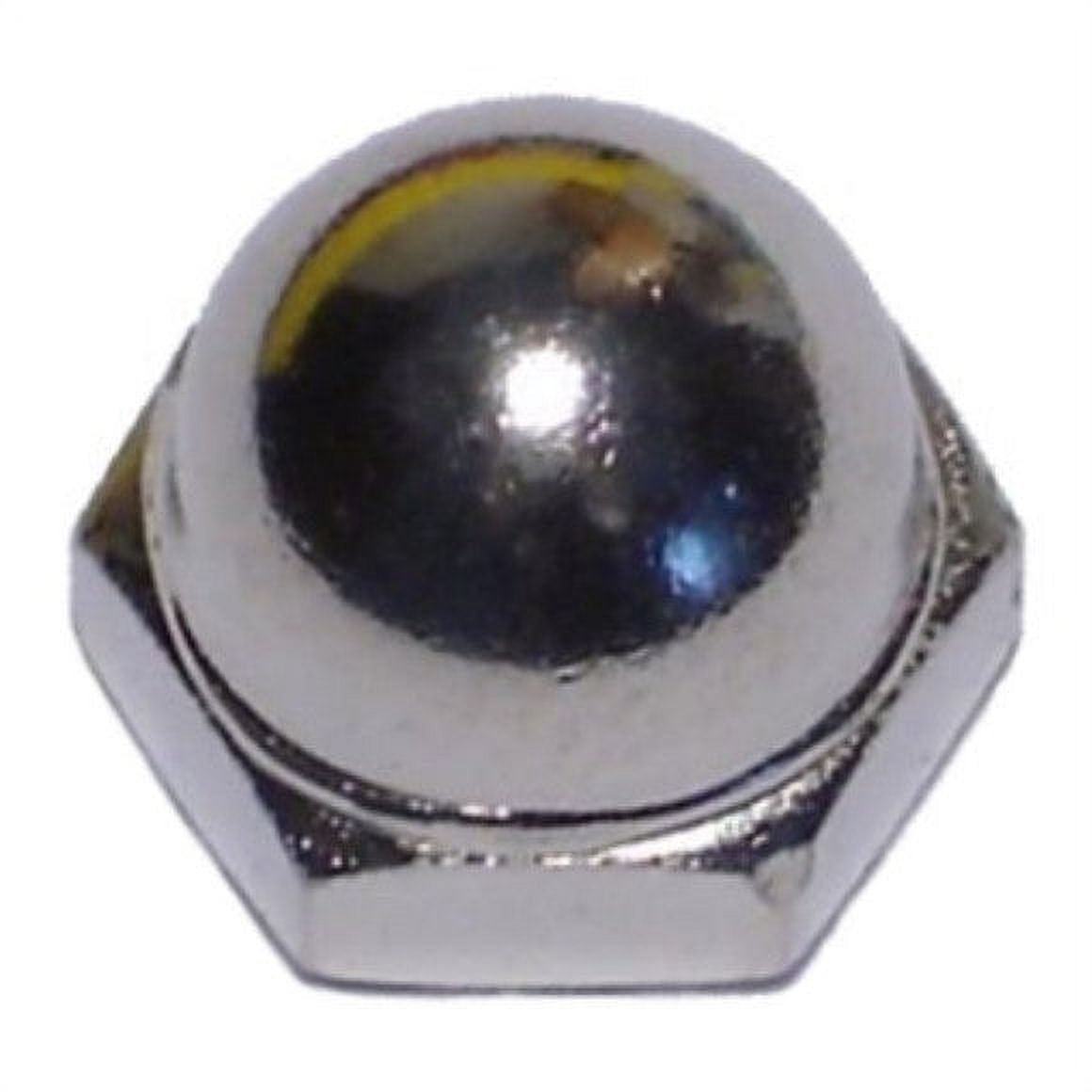 #10-32 Nickel Plated Brass Fine Thread Acorn Cap Nuts CNB-051
