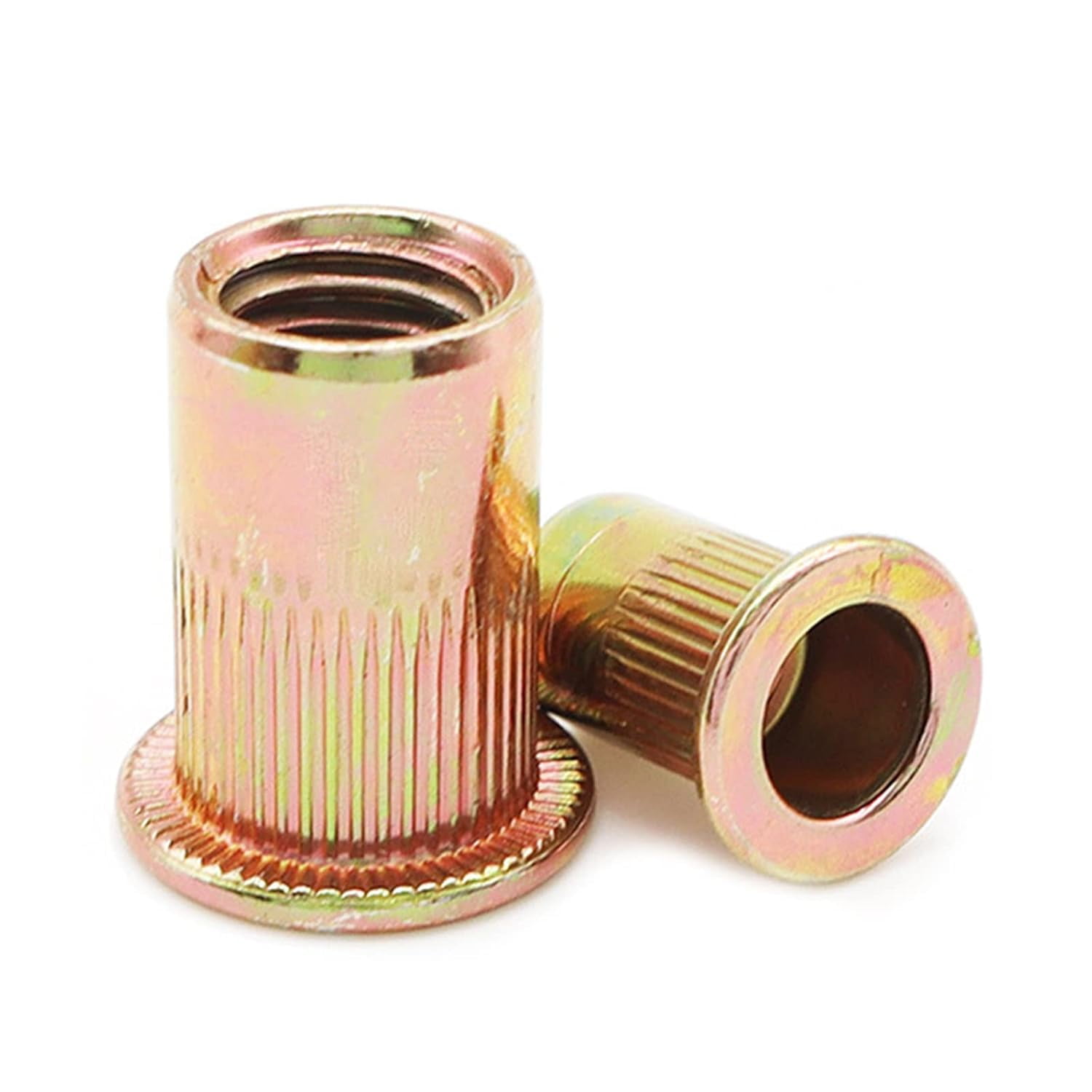 #10-32 Rivet Nuts Zi Plated Carbon Steel Threaded Insert Nut Nutsert ...