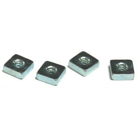 10-32 Square Machine Screw Nuts / 18-8 Stainless Steel - 2500 Piece Carton