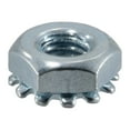 thumbnail image 1 of #10-32 Zinc Plated Grade 2 Steel Fine Thread Kep Lock Nuts, 1 of 1