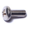 thumbnail image 1 of #10-32 x 1/2" 18-8 Stainless Steel Fine Thread Phillips Pan Head Machine Screws MSPSS-209, 1 of 1