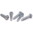 thumbnail image 1 of 10-32 x 1/2" Type F Thread Cutting Screws / Unslotted / Hex Washer Head / Steel / Zinc - 7000 Piece Carton, 1 of 1
