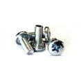 thumbnail image 1 of 10-32 x 1/4" Machine Screws / Phillips / Binder Undercut Head / Steel / Zinc - 9000 Piece Carton, 1 of 1