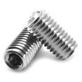 thumbnail image 1 of #10-32 x 1/8" Fine Thread Socket Set Screw Cup Point Stainless Steel 18-8 Pk 100, 1 of 1