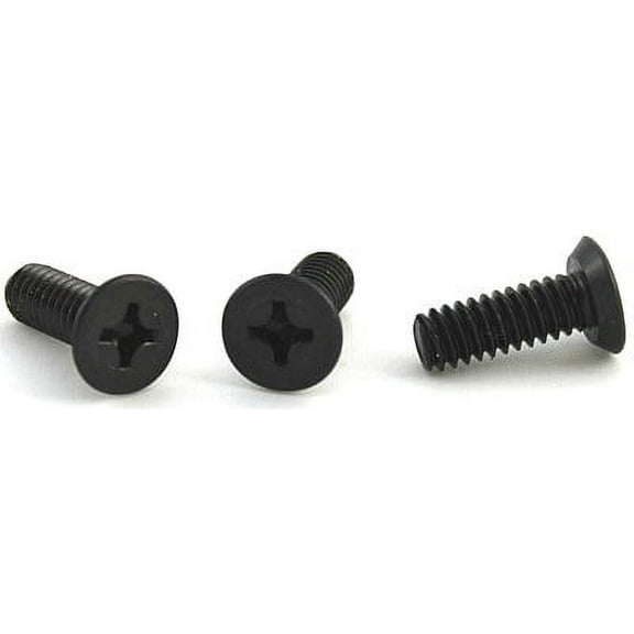 10-32 x 1" Machine Screws / Phillips / Flat Undercut Head / Steel / Black Oxide - 6000 Piece Carton