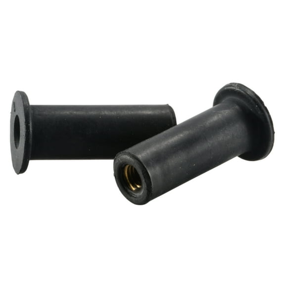 #10-32 x 1" Rubber Fine Thread Well Nuts (16 pcs.)
