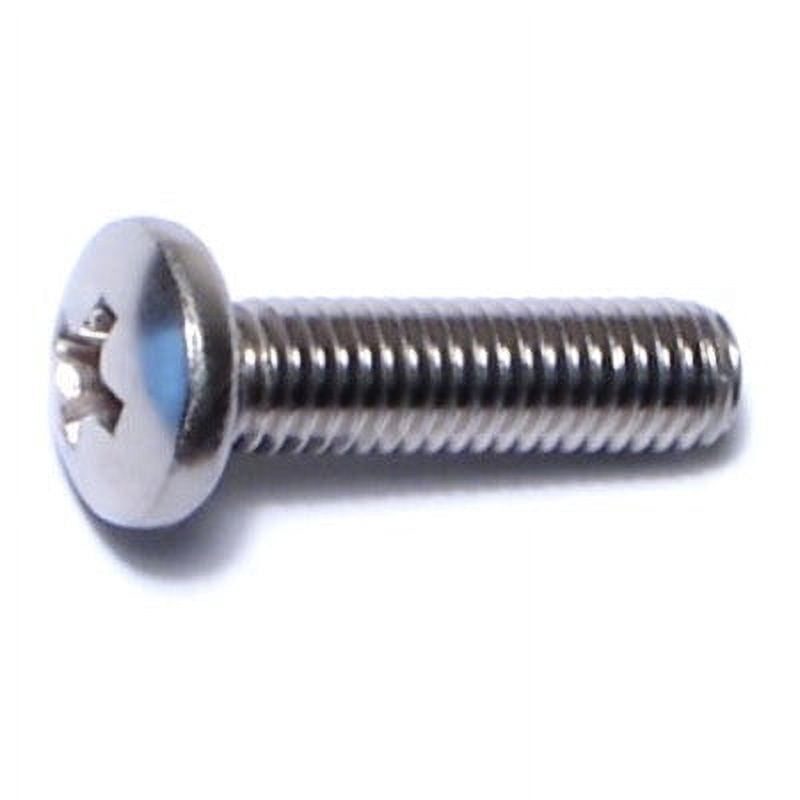 10-32 x 1/4 in. Pan Head Phillips Machine Screws - Steel Zinc - 100qty - NSI Industries