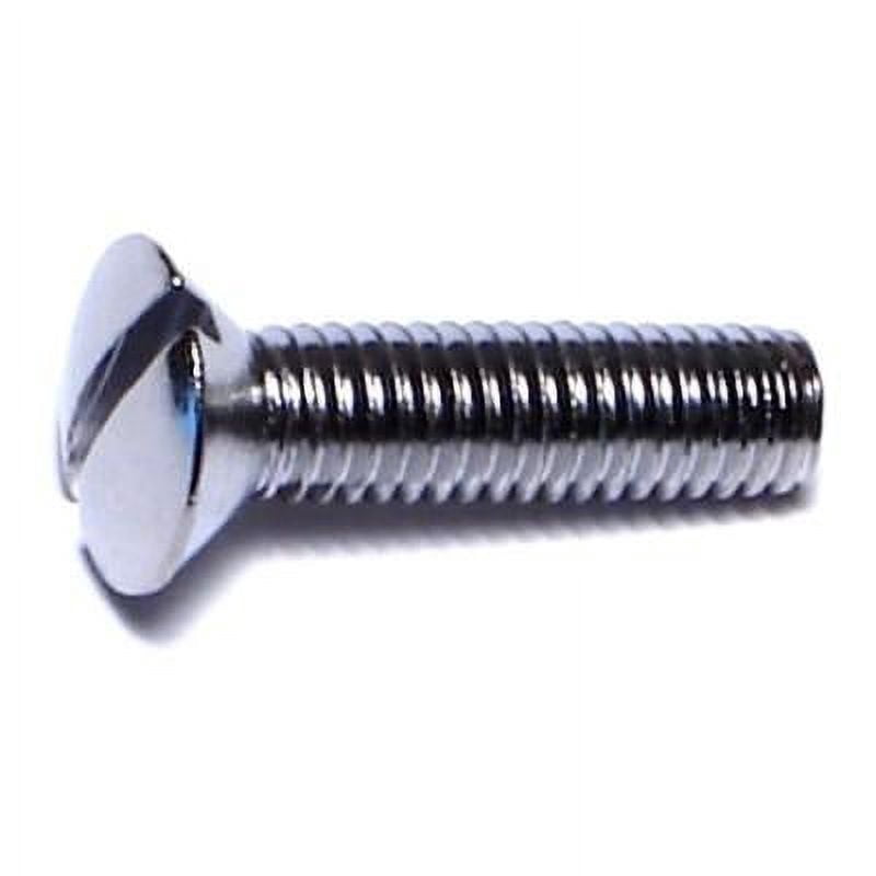#10-32 x 3/4" Brass Slotted Oval Head Machine Screws MSCOB-147 (15 pcs.)