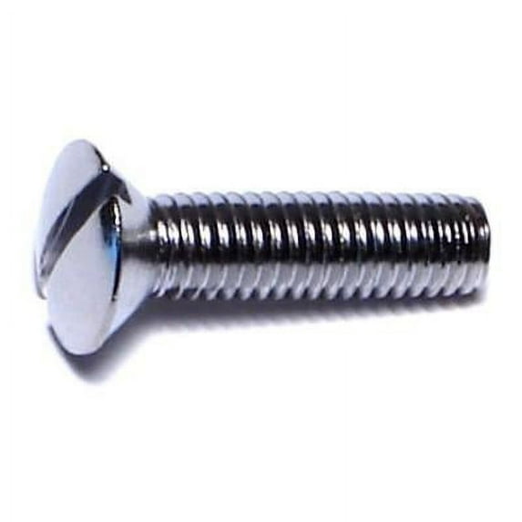 #10-32 x 3/4" Brass Slotted Oval Head Machine Screws MSCOB-147 (15 pcs.)