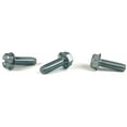 thumbnail image 1 of 10-32 x 3/4" Type F Thread Cutting Screws / Slotted / Hex Washer Head / Steel / Zinc / Serrated - 6000 Piece Carton, 1 of 1