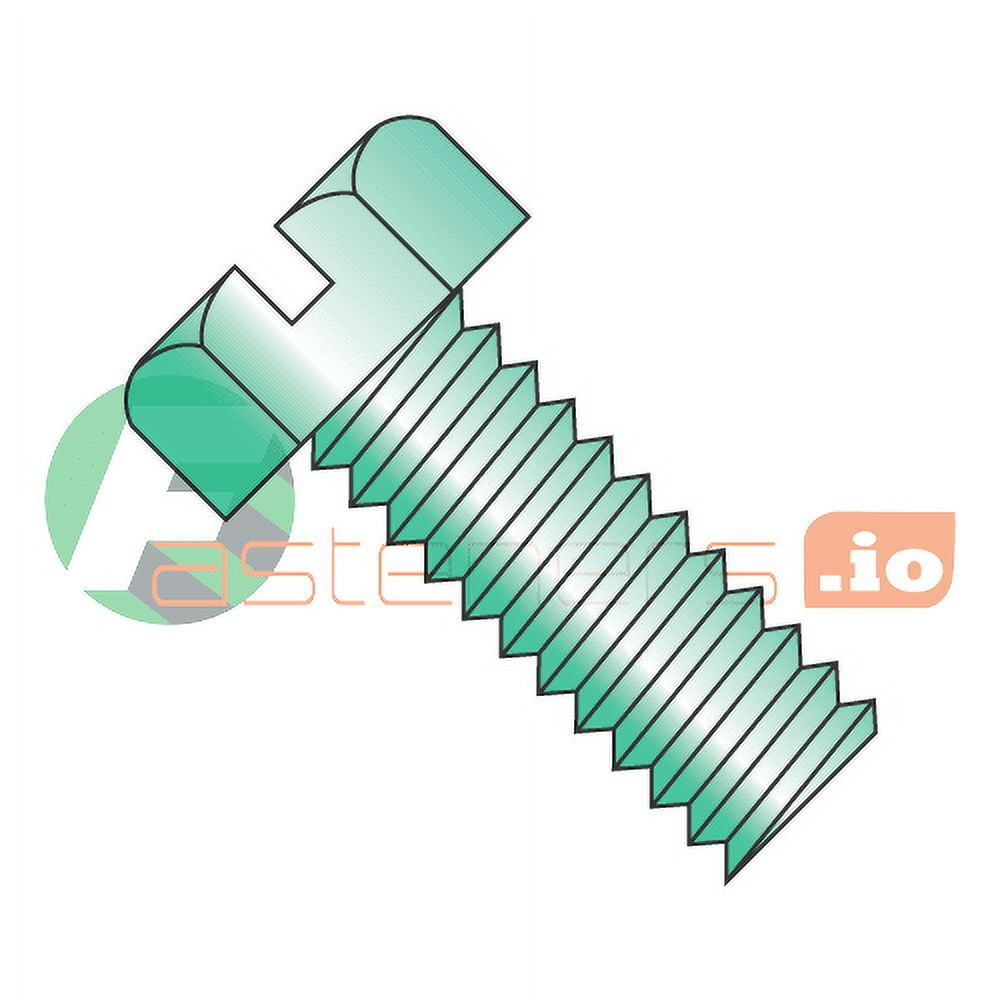 10 32 X 3 8 Machine Screws Slotted Hex Head Steel Zinc Green 10-32-x-3-8-machine-screws-slotted-hex-head-steel-zinc-green