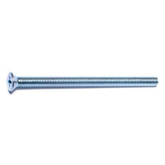 #10-32 x 3" Zinc Phillips Flat Head Machine Screws (20 pcs.)