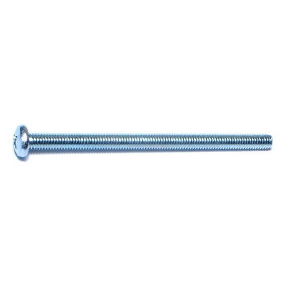 #10-32 x 3" Zinc Phillips Pan Head Machine Screws (20 pcs.)