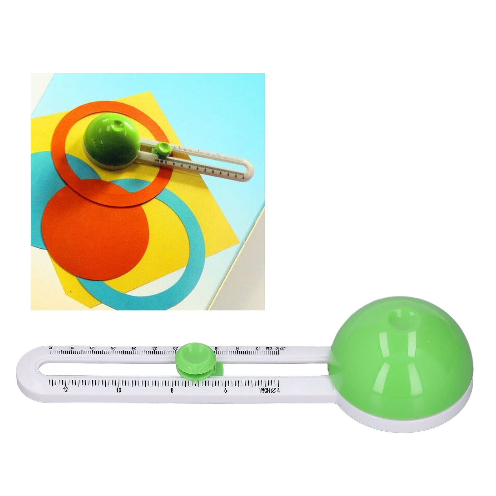 1032cm Radius Circle Cutter, Portable Adjustment Radius Paper Cutting