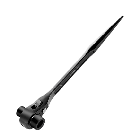 10-32mm Ratchet Wrench Pointed Tail Adjustable Socket Adapter Wrench Hand Tool