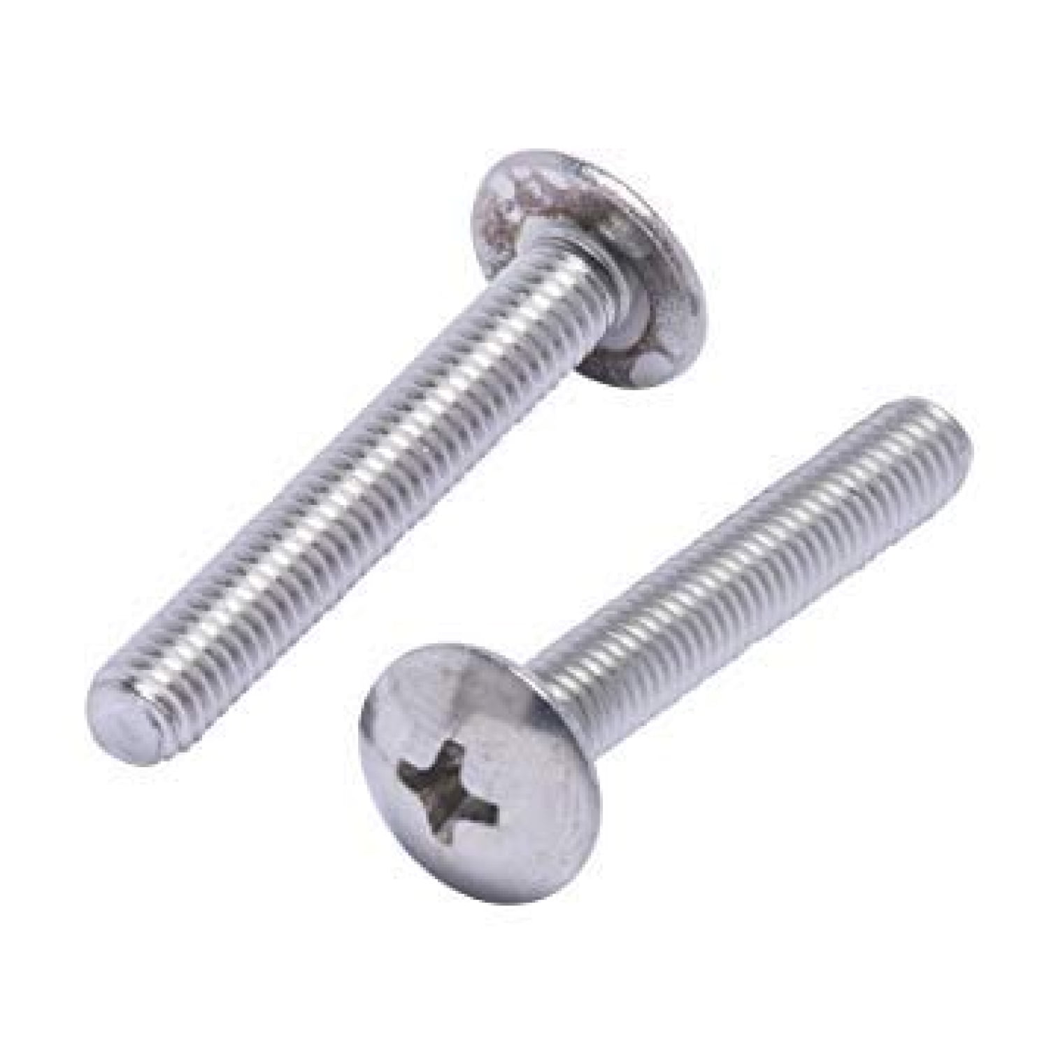 #10-32x1-1/4" Stainless Phillips Truss Head Machine Screw, (25pc), Fine Thread, 18-8 (304) Stainless Steel, by Bolt Dropper