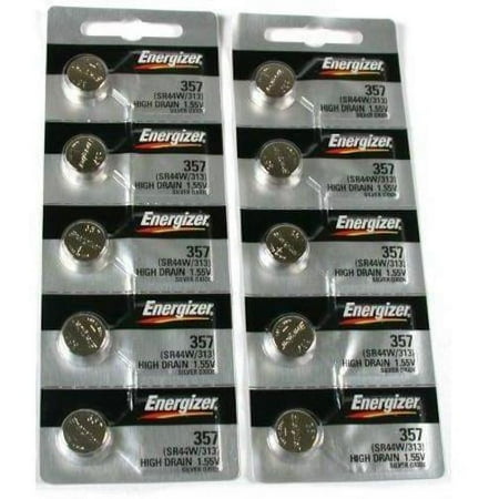 10 357 / 303 Energizer Batteries SR44SW SR44W LR44