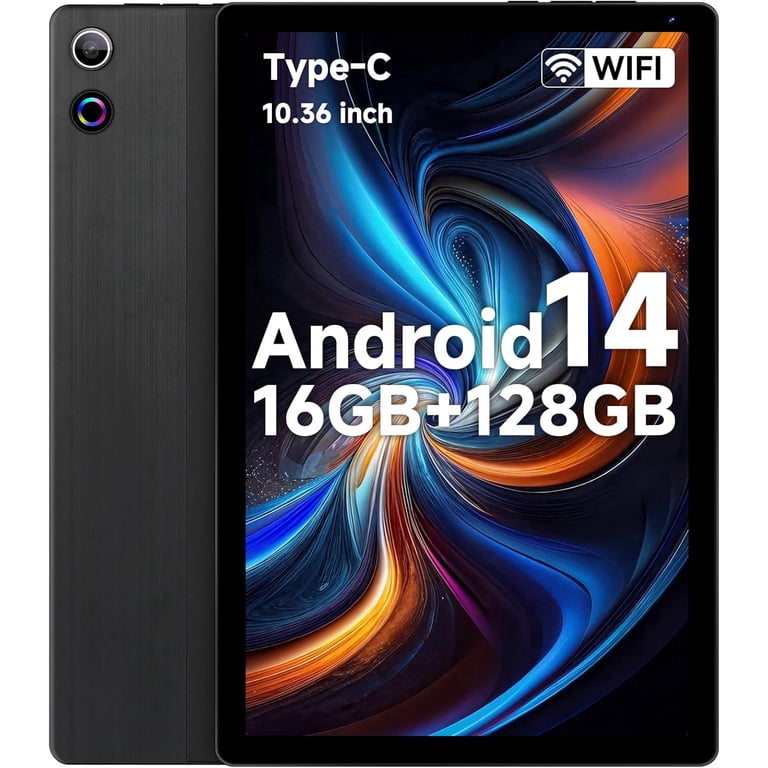 10.36'' Android 14 Tablet with 16GB RAM 128GB ROM 1TB TF Card
