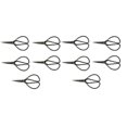 thumbnail image 1 of (10) 4" Famous Chinese Scissors Hardened Alloy Steel Black Heavy Metal, 1 of 1