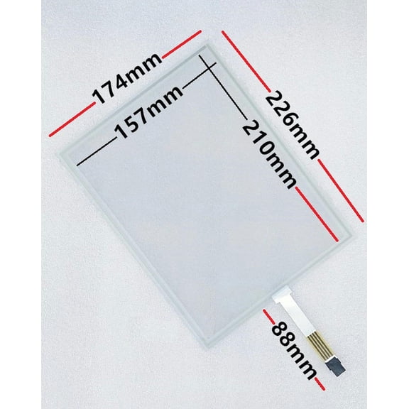 10.4 inch 4 wire 4:3 standard screen medical machinery industrial computer LCD touch panel touch 226*174mm