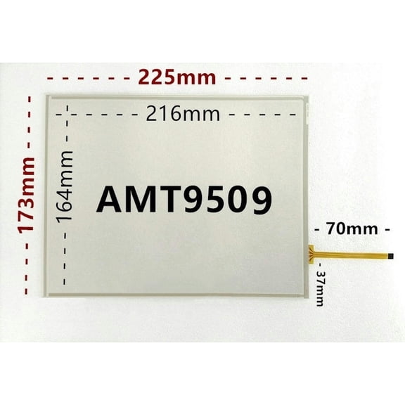 10.4 inch 4-wire resistive touch screen 225X173 for industrial grade industrial touch pad 9509 225*173
