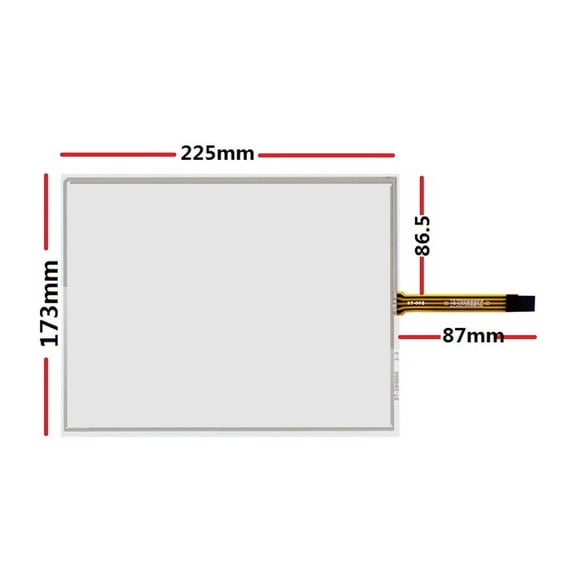 10.4 inch 4-wire resistor touch pad handwriting screen medical equipment flat touch screen 225*173mm