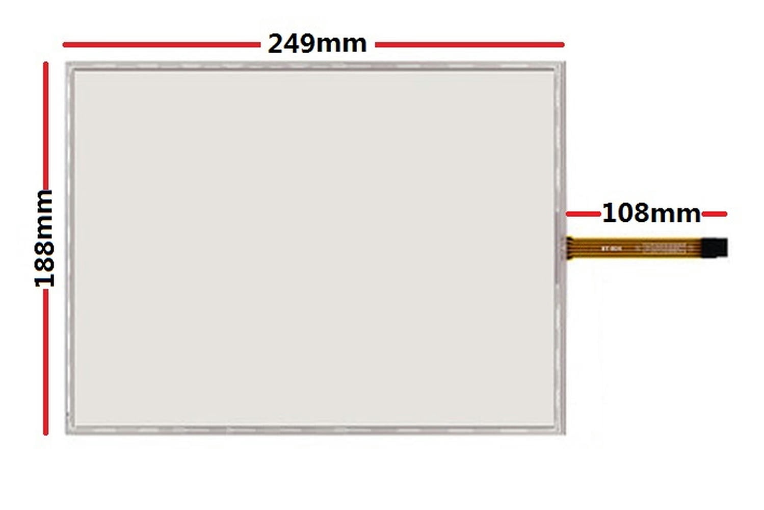 10.4 inches 5 wire touch screen LCD touch panel industrial computer ...
