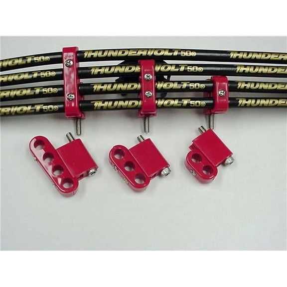 10.4 mm Vertical Wire Loom Kit - Red