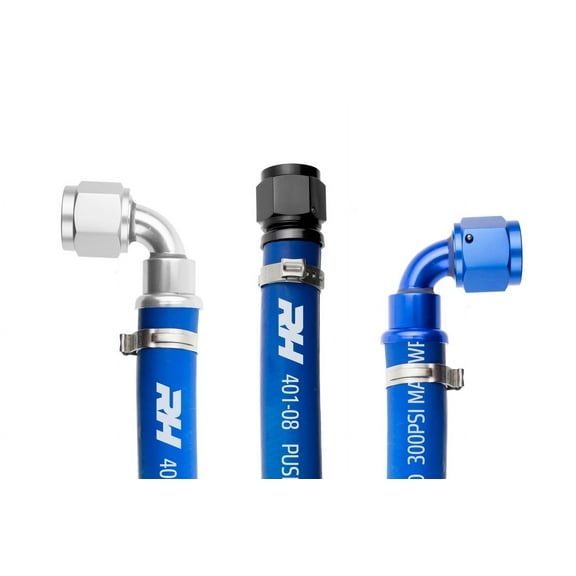 -10 401 Series Blue Push Lock Hose - 3 feet