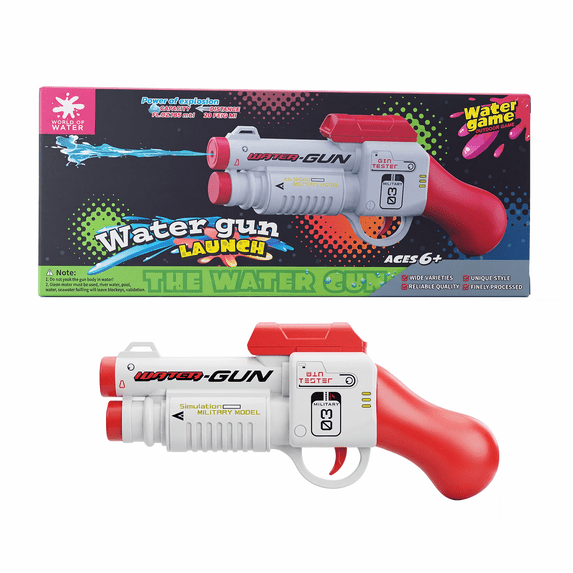10.43in Electric Water Sprayer with Flashing Lights - High-Pressure ABS ...