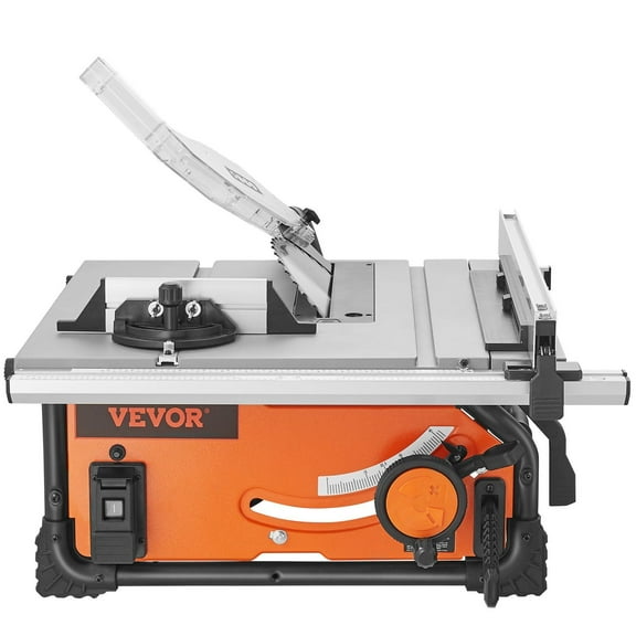 10" 4500RPM Table Saw with 25-Inch Rip Capacity, Electric Cutting Machine for Woodworking